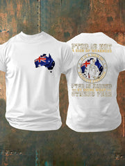 Men's PTSD Awareness Veteran Printed T-shirt