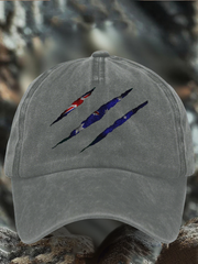 Unisex AU Flag Printed Hat