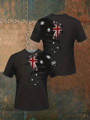 Men's Australia Patriotic Printed T-shirt
