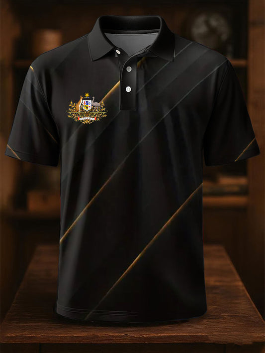 Men's Australia Printed Casual Tops