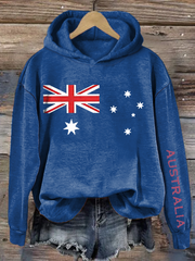Women's Australia Printed Regular Sweatshirt