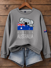 Women's Australia Koala Printed Regular Sweatshirt