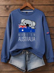 Women's Australia Koala Printed Regular Sweatshirt