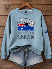 Women's Australia Koala Printed Regular Sweatshirt
