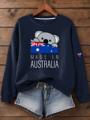 Women's Australia Koala Printed Regular Sweatshirt